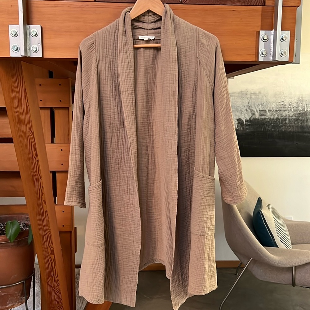 Cotton Gauze Cardigan